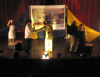 El Caballero Carmelo,en escena