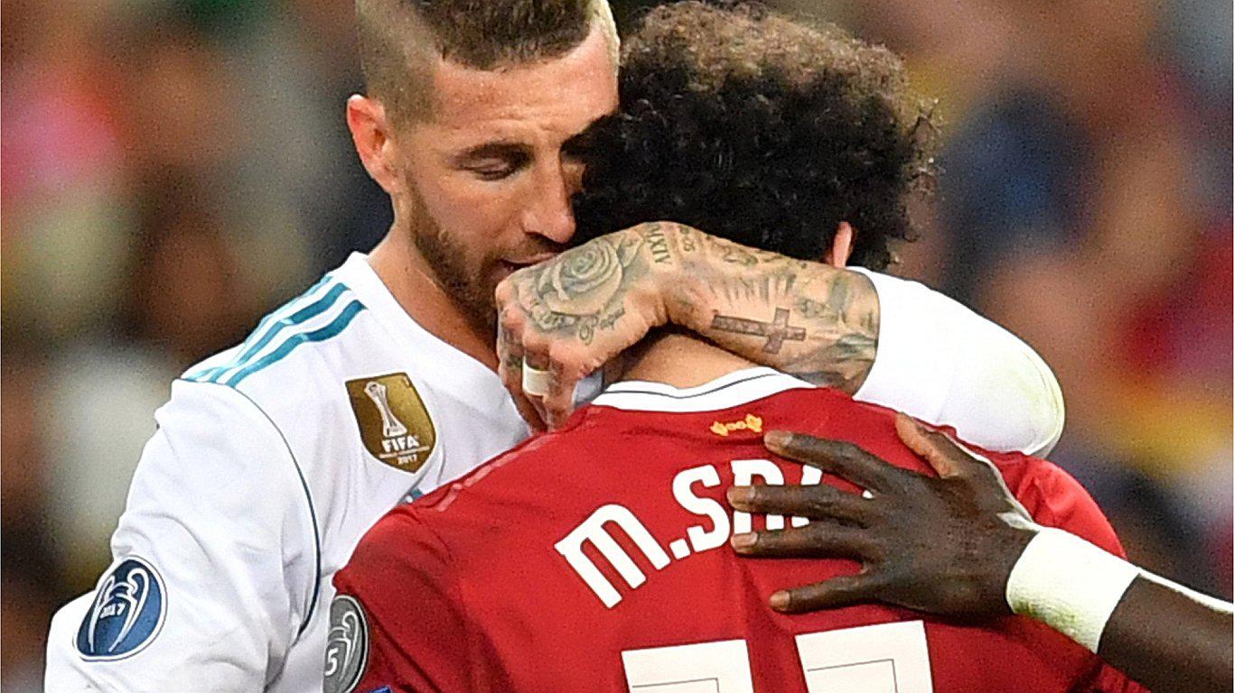 Sergio Ramos manda mensaje fraterno Mohamed Salah y le desea pronta recuperación