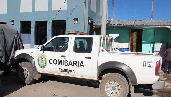 Fueron detenidos y llevados a la comisaría de Azángaro.
