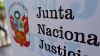 JNE comunica a la JNJ la suspensión de Luis Arce Córdova