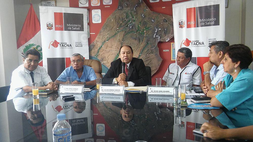 Sector salud se declara en alerta verde por intensas lluvias en Tacna