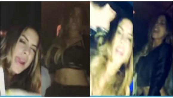 Milett Figueroa: ¿la captaron pasada de copas en discoteca de Chacarilla? (VIDEO)