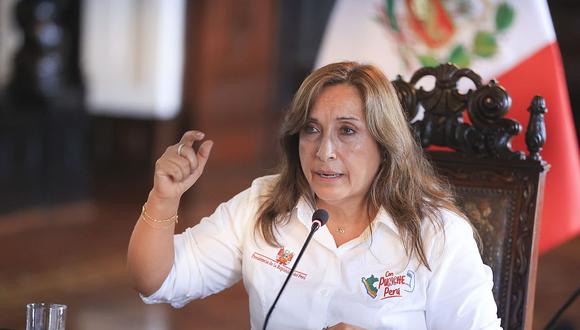 Dina Boluarte. (Foto: Presidencia)