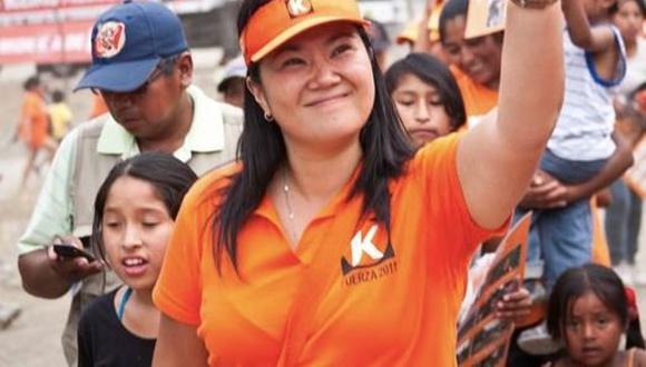 ​Keiko Fujimori lidera intención de voto para comicios de 2016