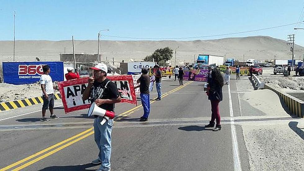 En Chala protestan por hospital del GRA (FOTOS Y VIDEO)