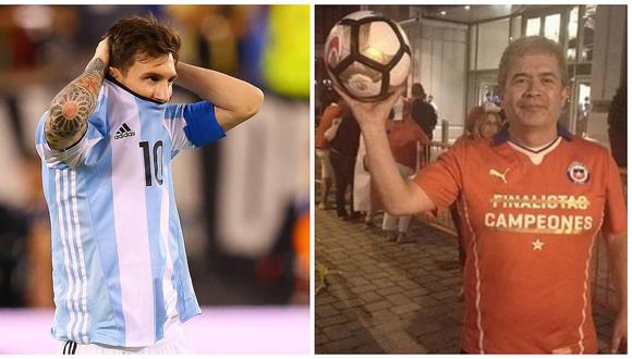 Copa América Centenario: Hincha chileno se queda con balón del penal de Lionel Messi 