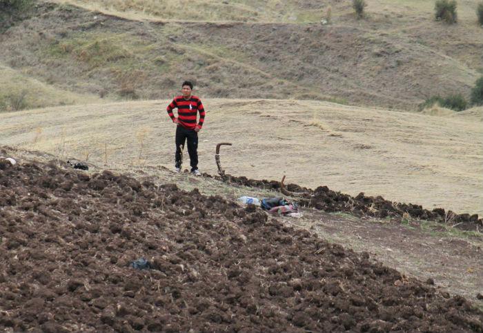 Sequía alarma a campesinos de Huancavelica