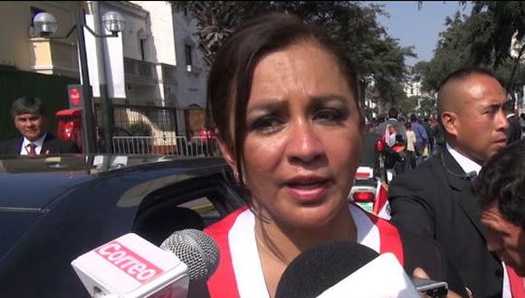 Marisol Espinoza: "Presidente seguirá trabajando en temas de seguridad"