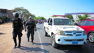 Piura: Atacan a pedradas a un ómnibus para asaltar a obreros