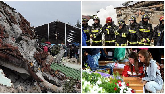 Terremoto en Italia: Amatrice despide a sus 231 muertos por el sismo con un funeral de Estado