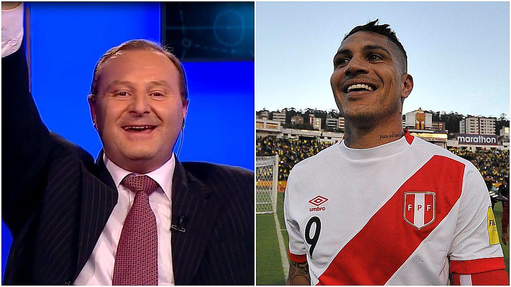 Periodista de DirecTV celebra por reducción de sanción de Paolo Guerrero (VIDEO)