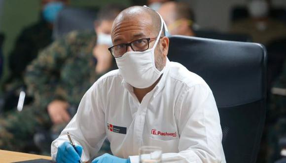 Víctor Zamora, ministro de Salud, se refirió al traslado de oxígeno a domicilio para el tratamiento de pacientes con COVID-19. (Fotos: Minsa)