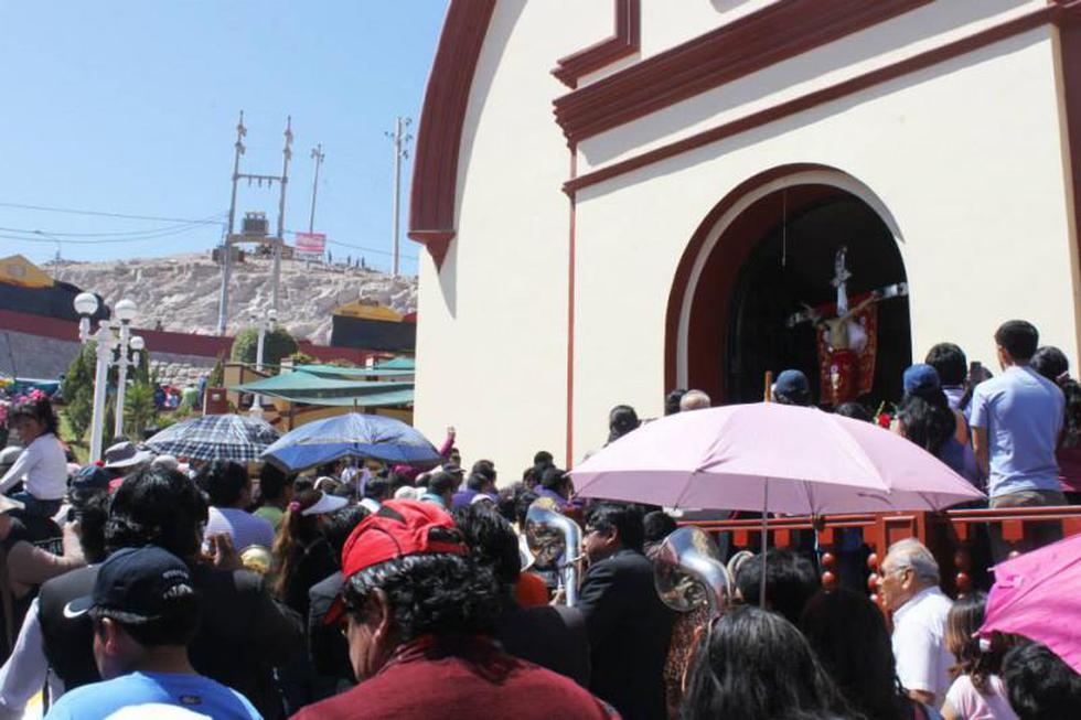 Imagen del Señor de Locumba se despide de fieles (Fotos)