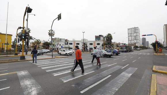 ‘Mapa del Calor’ del Seguro Social de Salud (EsSalud) reveló las avenidas que reportan mayor número de contagios en Lima Metropolitana. (Foto: Diana Marcelo/GEC)