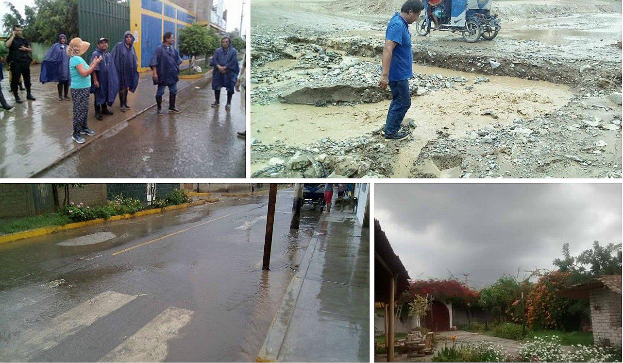 Áncash: Valles de Nepeña y San Jacinto en alerta por constantes lluvias (VIDEO)