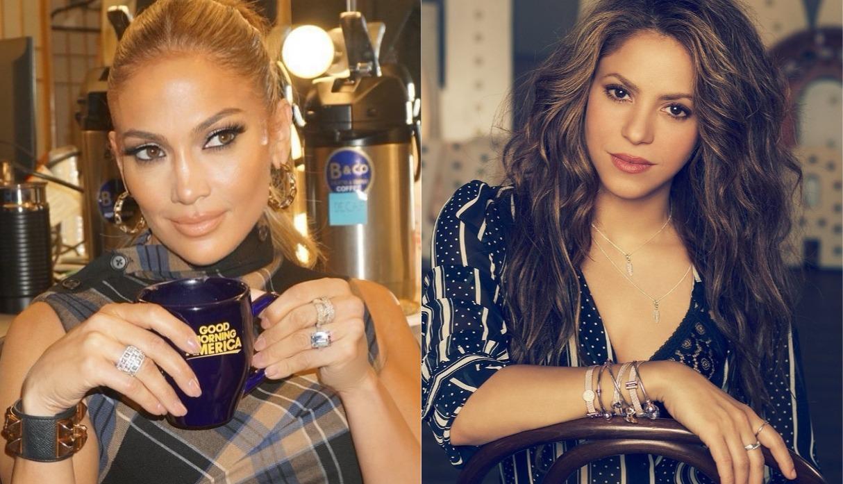 Shakira y Jennifer López se preparan para su show en el Super Bowl. (Foto: Instagram)
