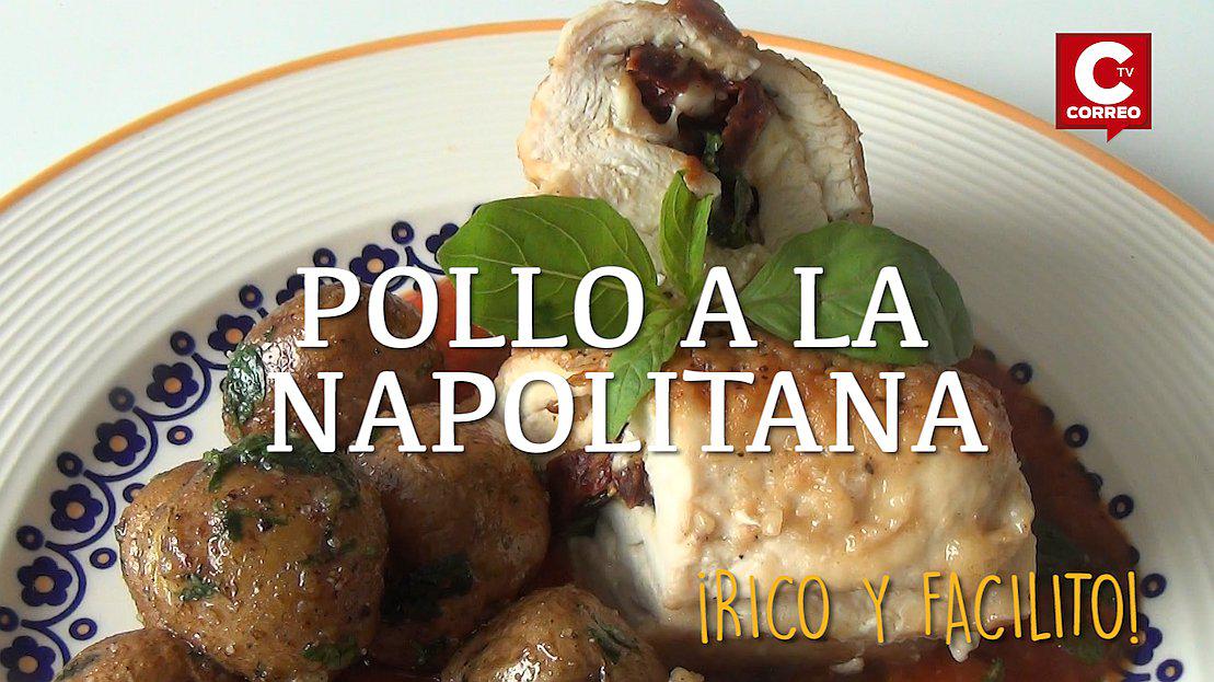 ​Rico y facilito: Pollo a la napolitana para empezar esta semana (VIDEO)