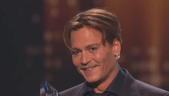 People's Choice Awards: Johnny Depp agradeció apoyo de sus fans tras polémico divorcio ( VIDEO)