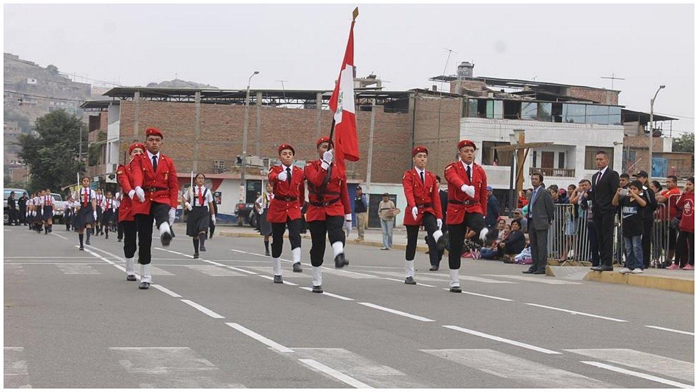 El Porvenir: Preparan tres desfiles cívicos por Fiestas Patrias