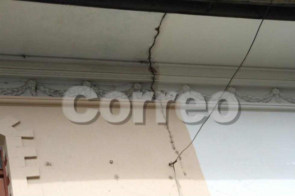 Colapsa  colegio de propiedad de  Casio Huaire 