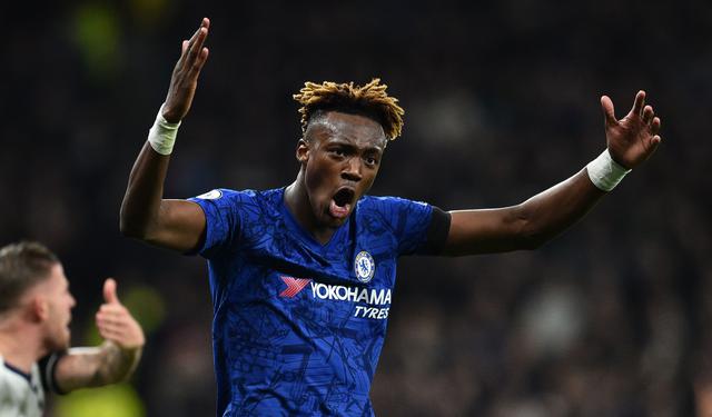 20. Tammy Abraham / Chelsea - 11 goles (22 puntos). (Foto: AFP)