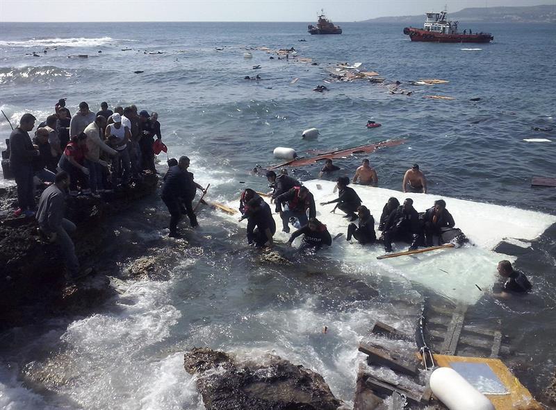 1.727 inmigrantes muertos este año en su intento por cruzar el Mediterráneo