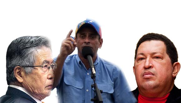 Capriles: "Hugo Chávez va en la misma línea que Alberto Fujimori"