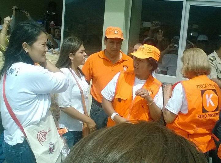 Keiko Fujimori: es una gran posibilidad postular a Lourdes Alcorta al Congreso