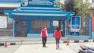 Áncash: Detectan S/ 90,000 de pérdidas en la Universidad Nacional Santiago Antúnez de Mayolo