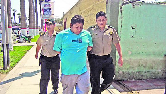 Chincha: Alias "Gordo Sergio" es capturado con arma y especies robadas
