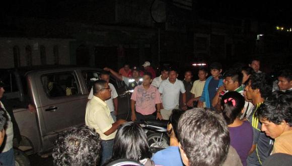 Huelguistas reabren la carretera Yurimaguas-Tarapoto