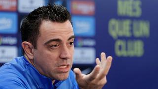 Xavi describió lo vivido con Barcelona en la eliminación de Europa League contra Eintracht Frankfurt