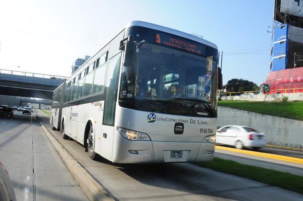 Rutas del Metropolitano será desviadas por procesión