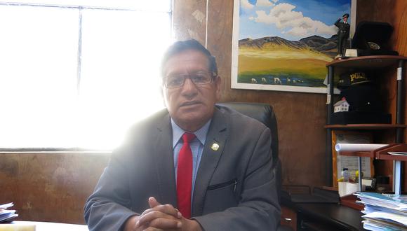 Gobernador Regional de Huancavelica habla antes de última audiencia pública
