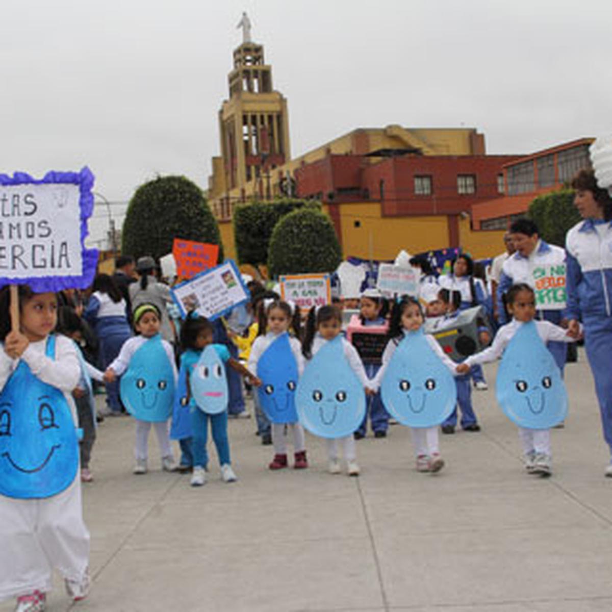Escolares conmemoran Día Nacional del Ahorro de Energía | PERU | CORREO