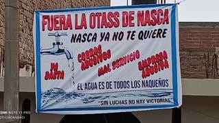 Vecinos piden que Otass deje la administración de agua potable en Nasca
