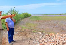 200 hectáreas de cultivos inundadas en Punta de Bombón