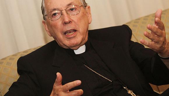 Cardenal Cipriani: hay políticos y líderes de opinión que quieren imponer sus ideas