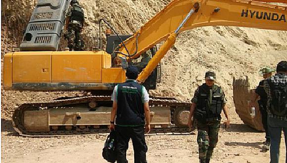 Ministerio Público dirigió operativos contra la minería ilegal en Carabayllo y Puente Piedra
