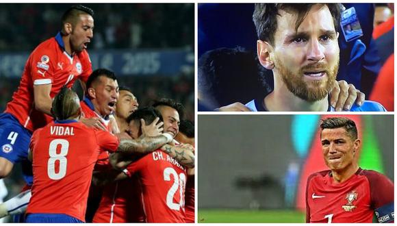 ​Lionel Messi y Cristiano Ronaldo: Chile, la pesadilla de los mejores del mundo