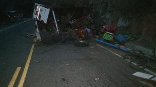 Despiste de camión deja siete heridos en el distrito de Olmos (FOTOS)