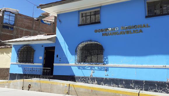 Gobierno Regional de Huancavelica.