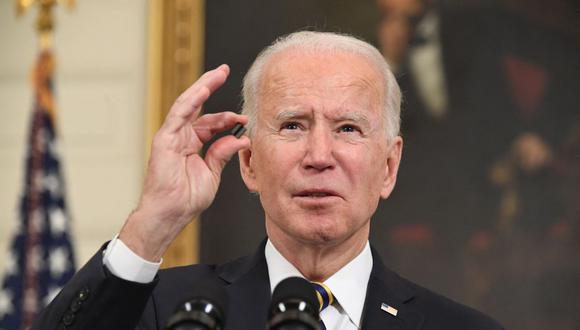 Se trata del primer plan de rescate de la era Biden dará una ayuda inmediata a los estadounidenses. (Foto: SAUL LOEB / AFP).