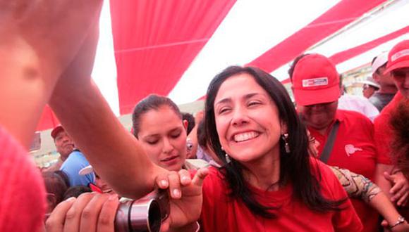 Nadine Heredia es la presidenta del Partido Nacionalista 