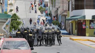 Enfrentamientos y desmanes en cuarto día de paralización en Arequipa (FOTOS)