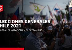 Elecciones generales Chile 2021: cómo encontrar tu local de votación en el extranjero