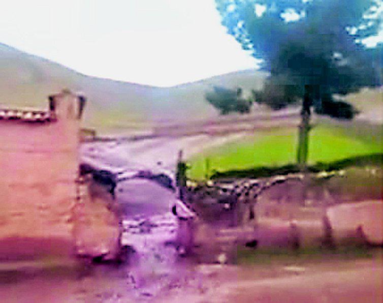 Callees de San Pedro de Cajas en emergencia por deslizamientos de tierra