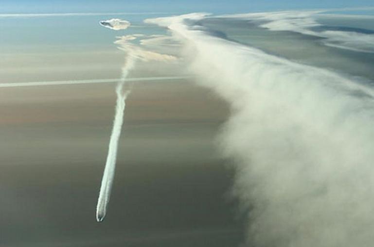 China provoca lluvia artificial para aliviar la sequía en el noreste del país