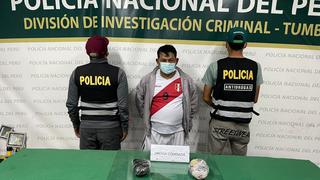 Tumbes: Sentencian a un mototaxista que cayó con droga