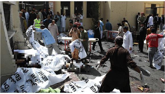 Pakistán: Un atentado causa 63 muertos y 101 heridos en hospital (VIDEO)